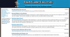 Desktop Screenshot of flashgameu.com
